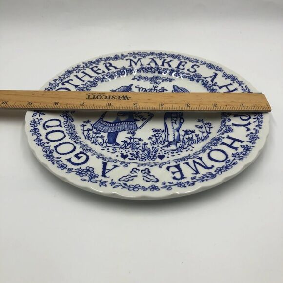 Royal Crownford Thomas Sherman Mother Tribute Decoration Plate England Ceramic - Picture 8 of 8